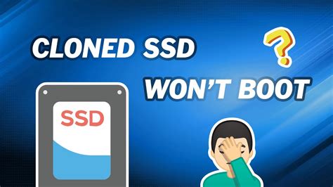 ssd won't boot after clone windows 10|make ssd bootable after cloning.